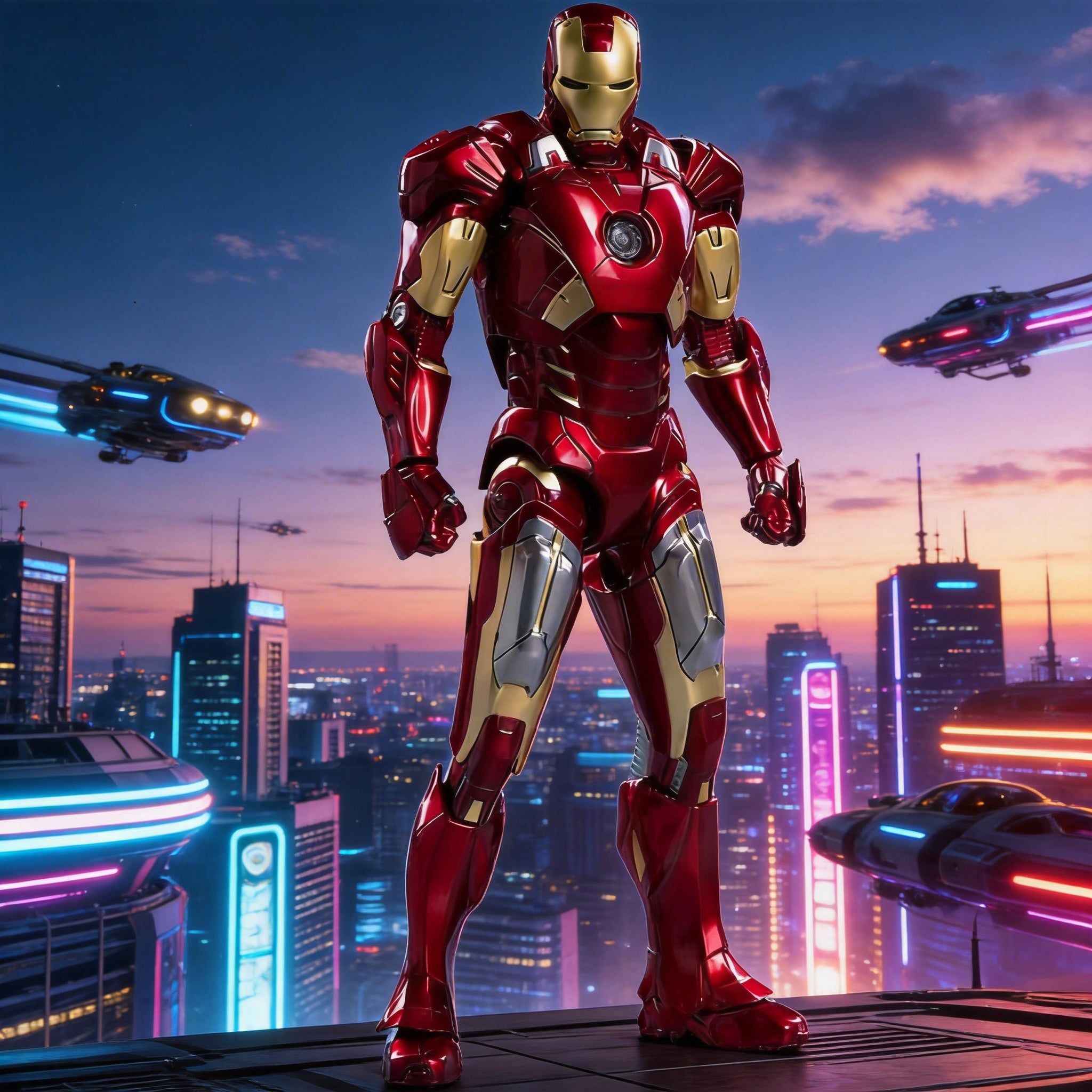 Iron Man Mark VII ZD Toys Action Figure | Marvel Avengers Collectible