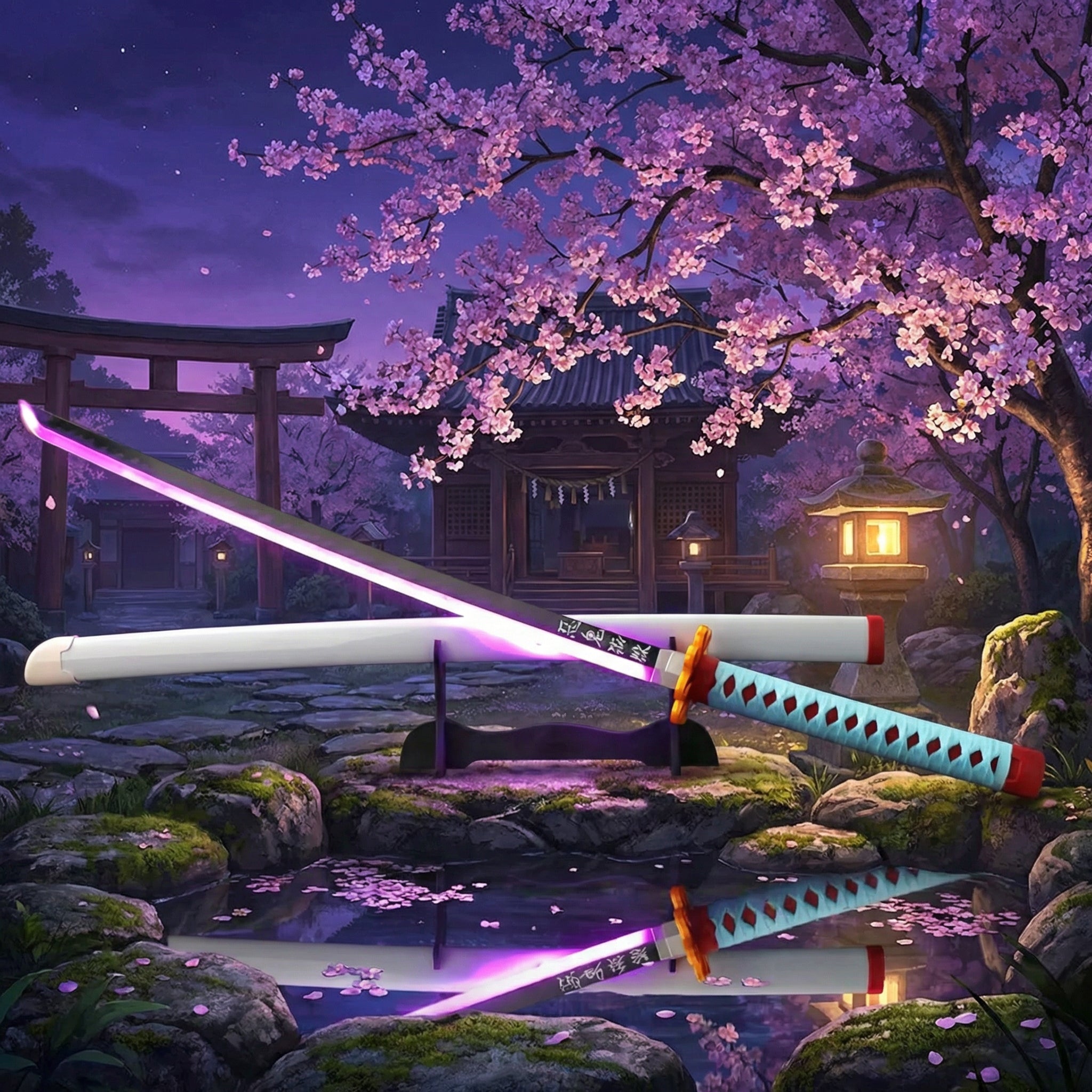 Mitsuri Kanroji Love Breathing LED Katana | Demon Slayer Anime Sword