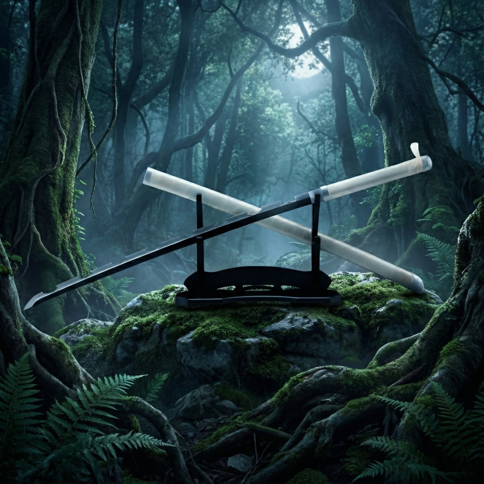 Inosuke Hashibira Wooden Katana | Demon Slayer Beast Breathing Sword