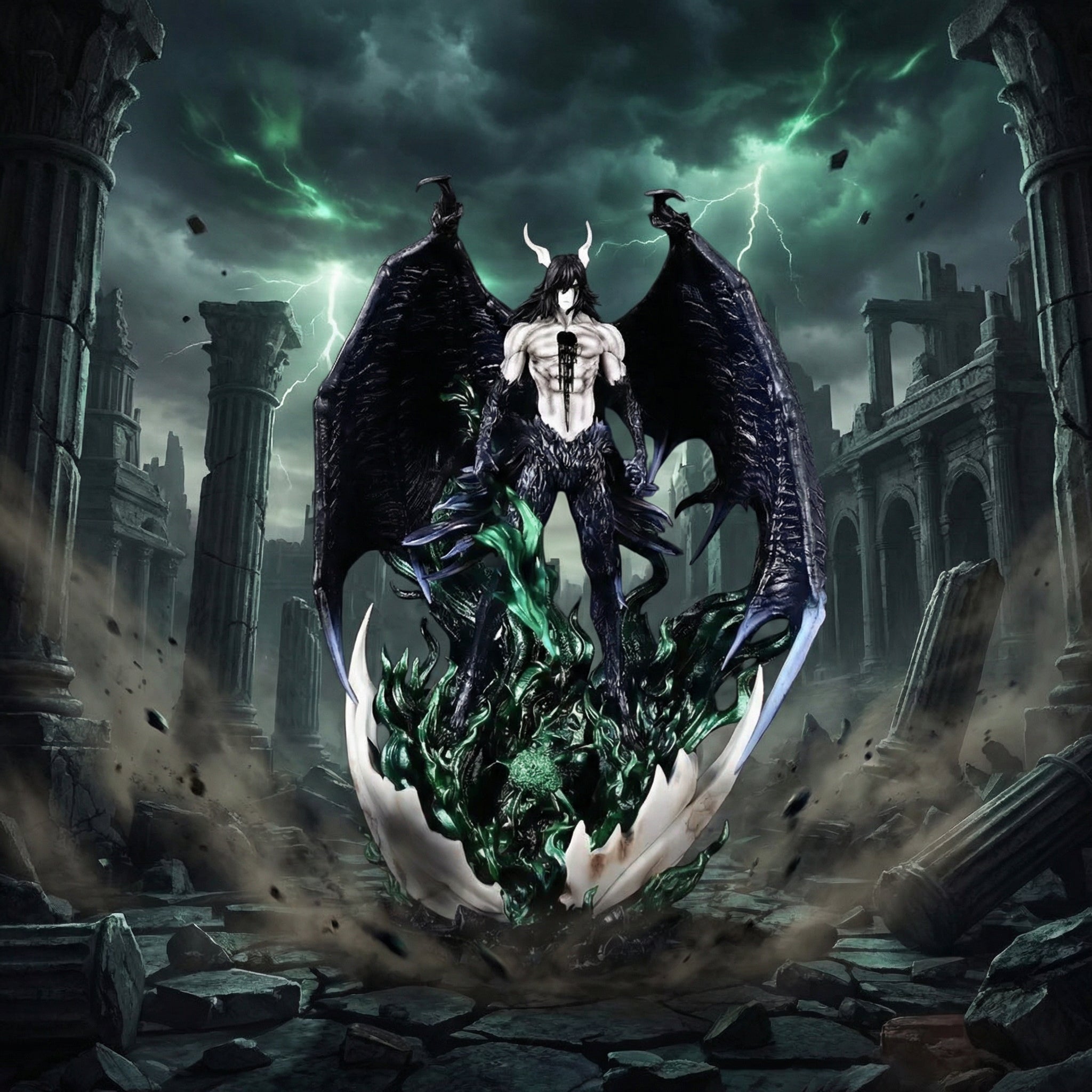 Ulquiorra Cifer Segunda Etapa Collectible Figure | Bleach Espada Display Statue