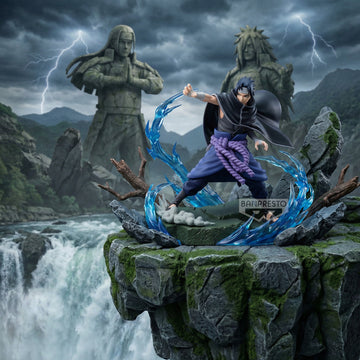 Sasuke Uchiha Combination Battle Figure | Naruto Shippuden Banpresto Collectible