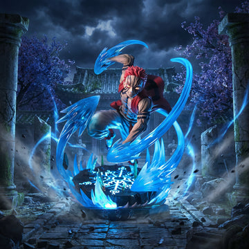 Akaza LED Battle Form Figure | Upper Moon Demon Collectible Statue