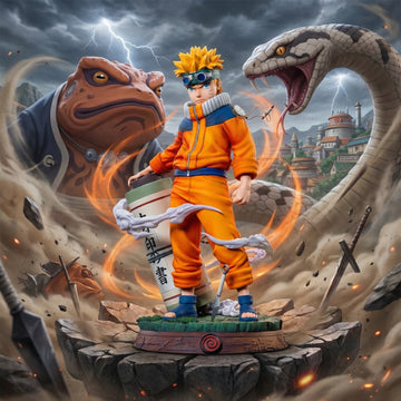 Naruto Uzumaki Sage Scroll Edition Anime Figure Statue