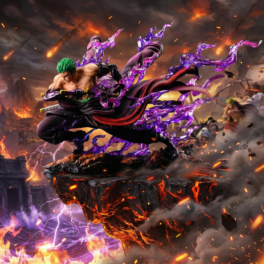 Roronoa Zoro Enma Aura Battle Premium Statue – One Piece