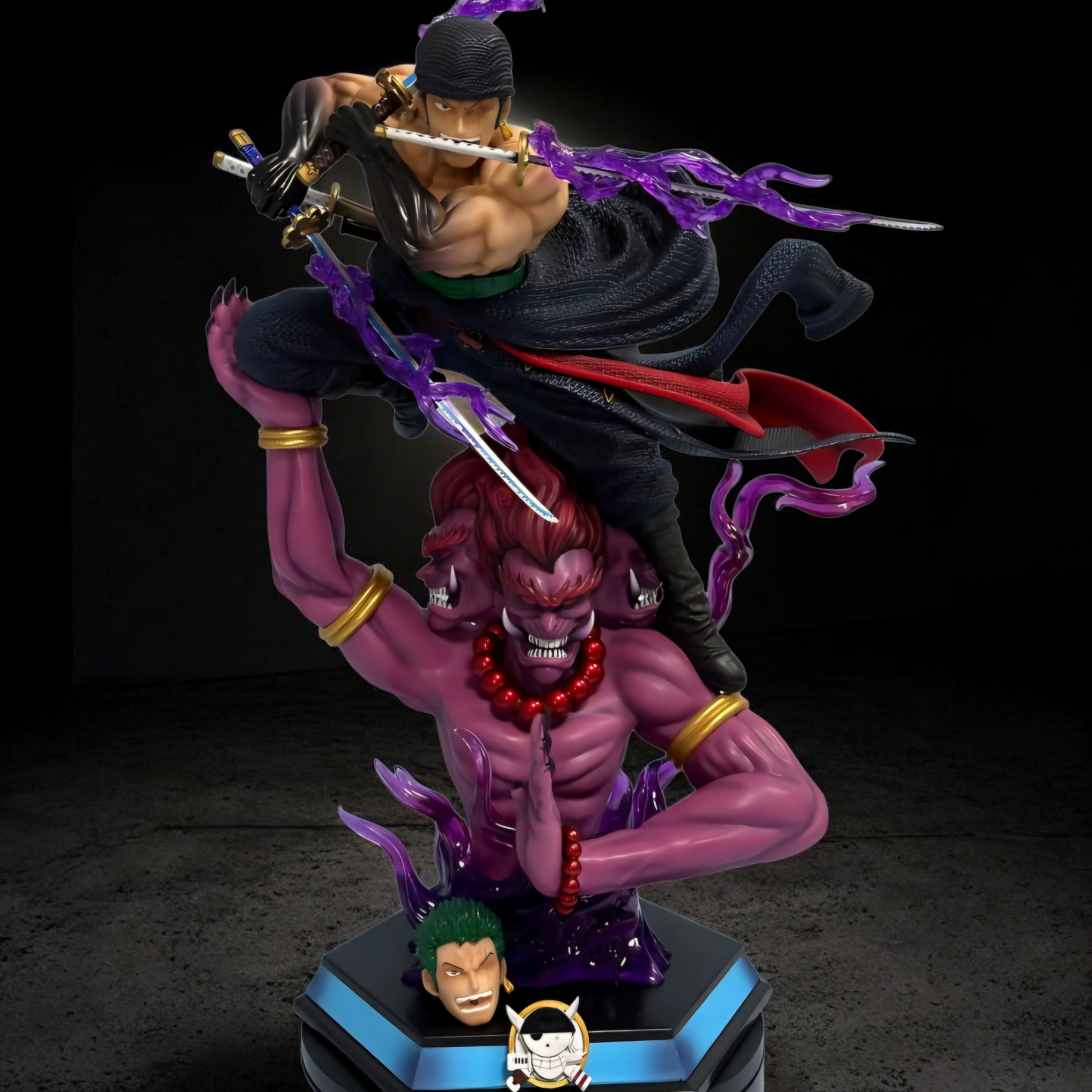 Roronoa Zoro Demon Asura Three-Sword Style Statue | One Piece Premium Anime Collectible