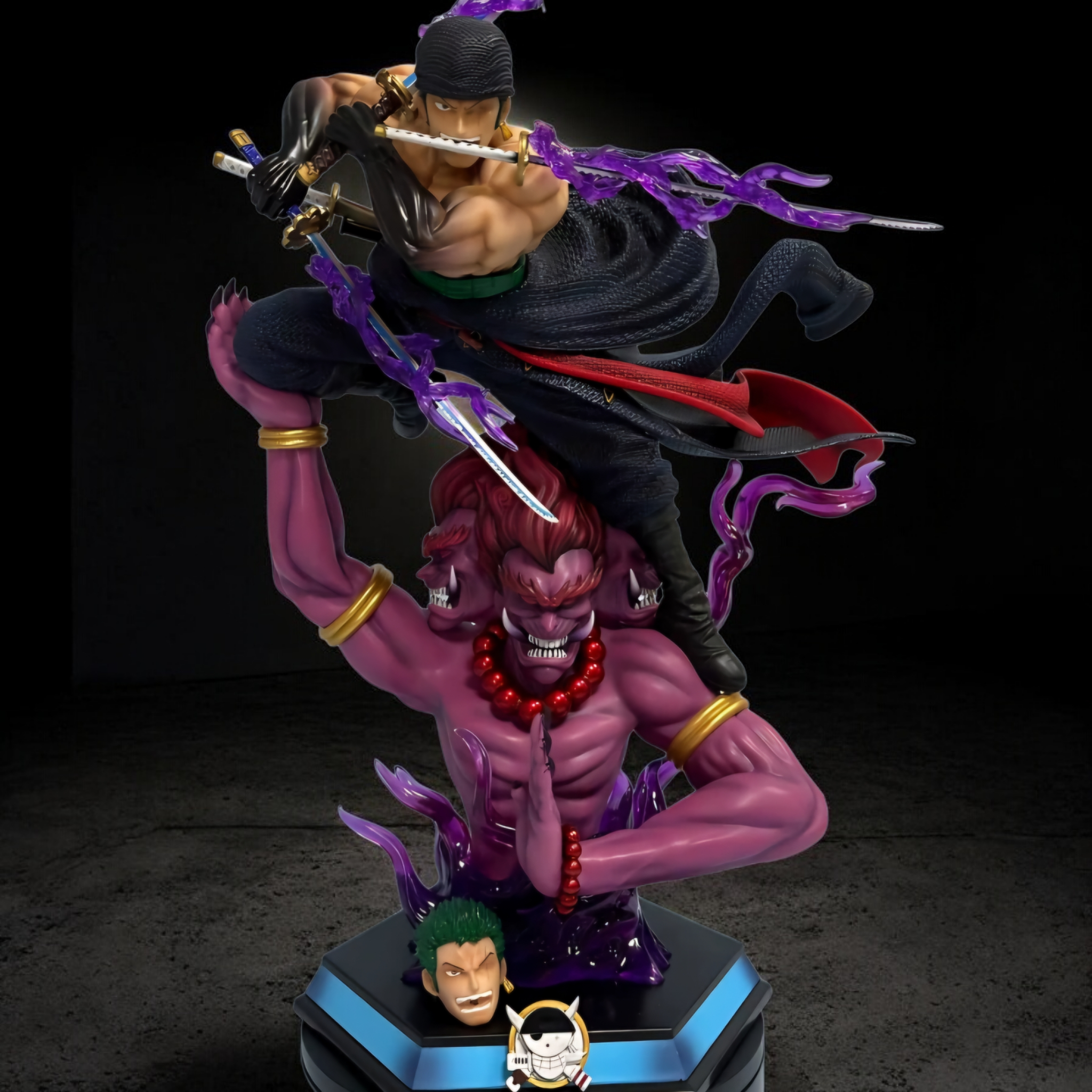 Roronoa Zoro Demon Asura Three-Sword Style Statue | One Piece Premium Anime Collectible