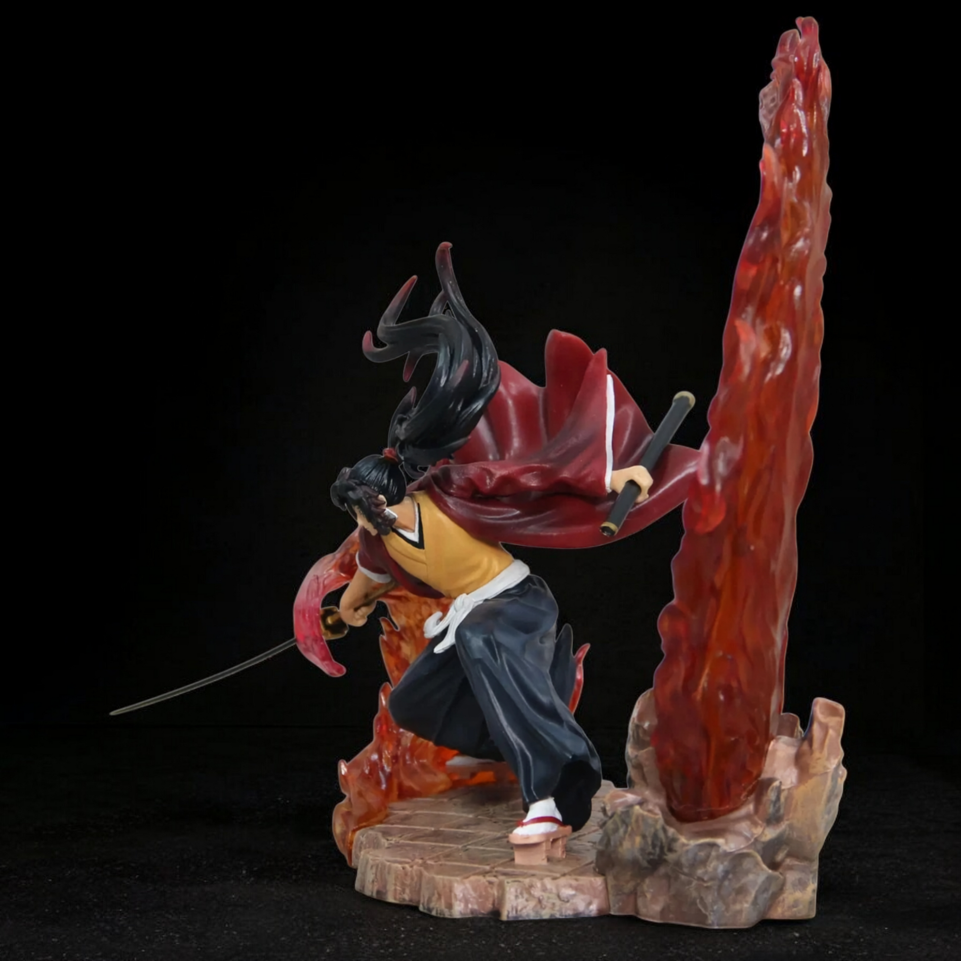 Yoriichi Tsugikuni Sun Breathing Flame Arc Statue | Demon Slayer Premium Anime Collectible