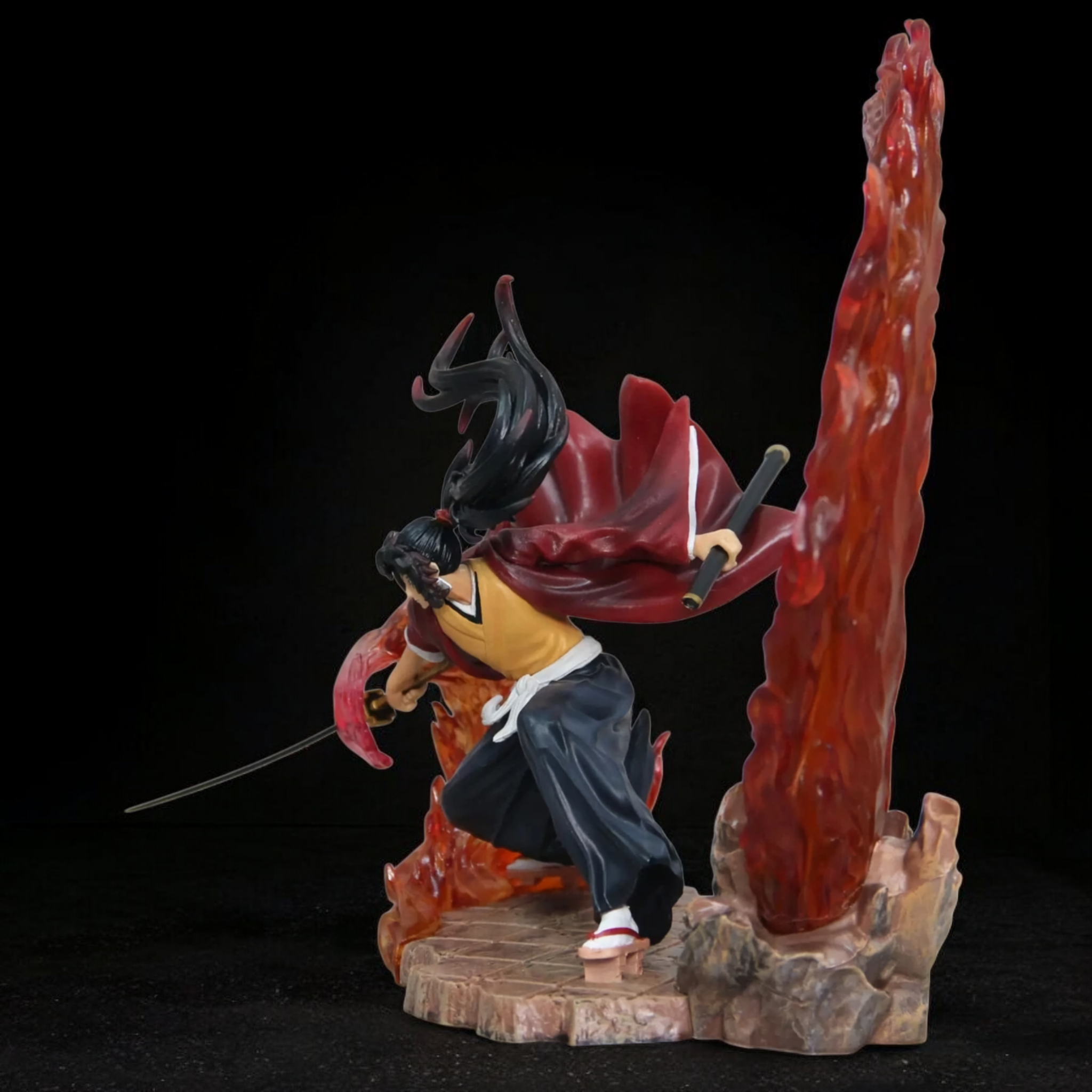 Yoriichi Tsugikuni Sun Breathing Flame Arc Statue | Demon Slayer Premium Anime Collectible